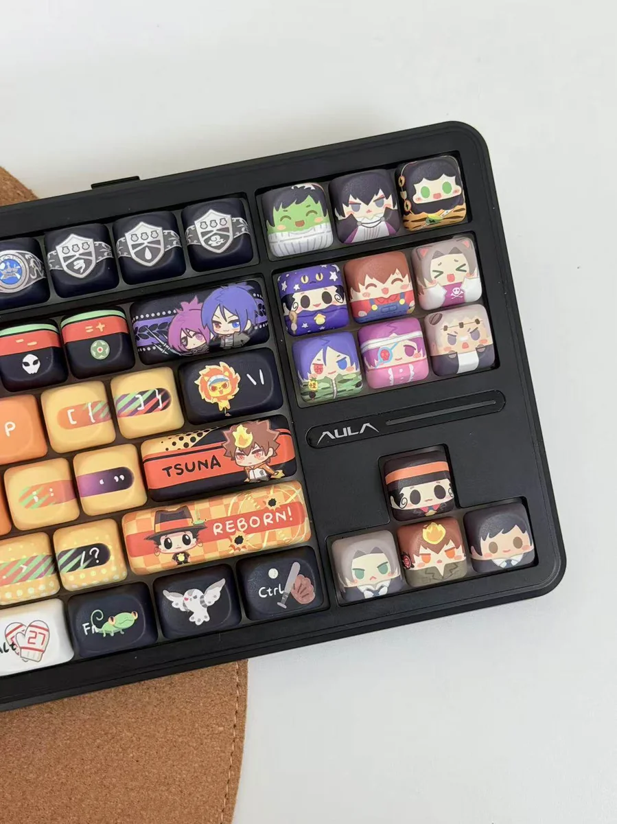 Overview of 25-key Hitman Reborn supplement set