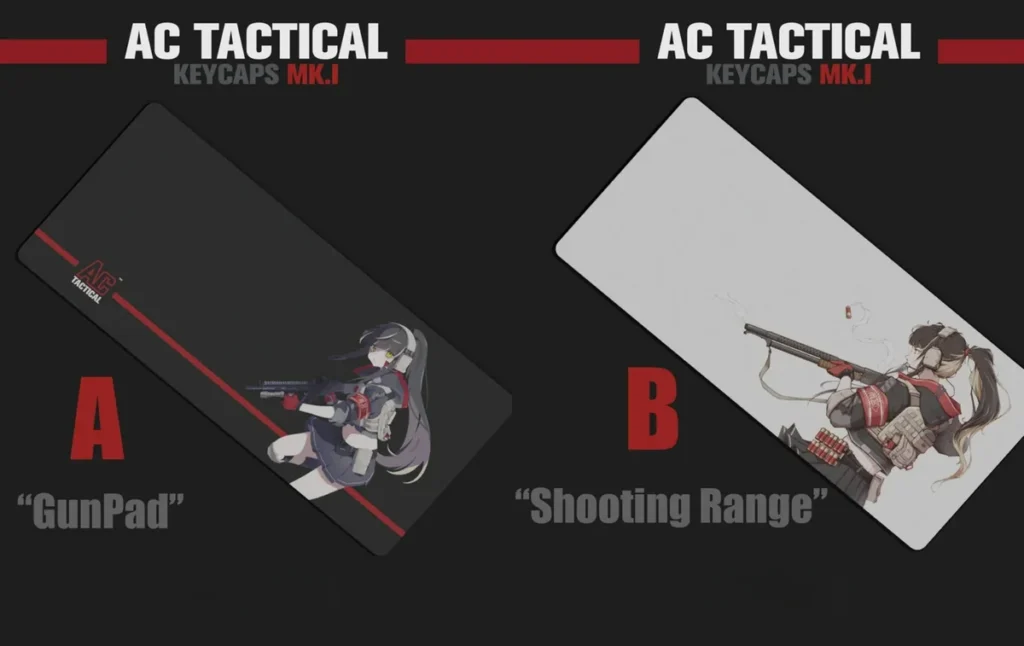 AC Tactical Desk Mats tactical design hero image featuring AC Tactical Desk Mats