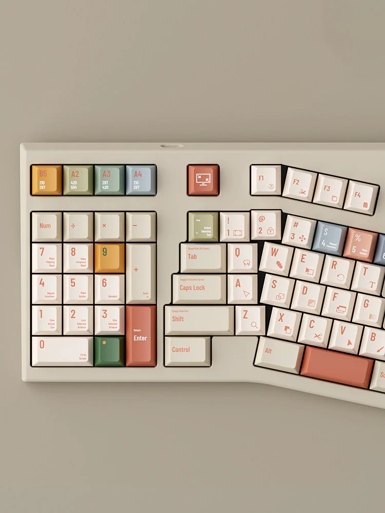 Close-up of AIer Designer Series Cherry Unique AI & Designer highlighting details and finish