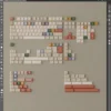 Side profile of AIer Designer Series Cherry Unique AI & Designer showing keycap set shape and fit