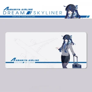Amamiya Airline Skyliner Desk Mat hero image featuring Amamiya Airline Skyliner Desk Mat