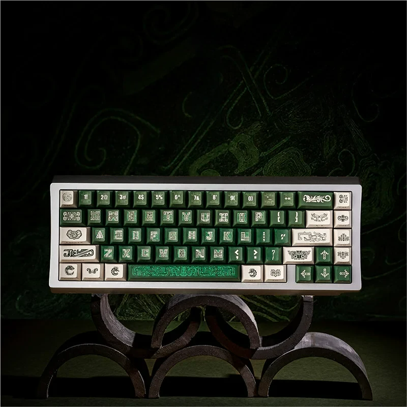 Ancient Bronze Cherry Keycap Exquisite Ancient hero image featuring Ancient Bronze Keycap Set