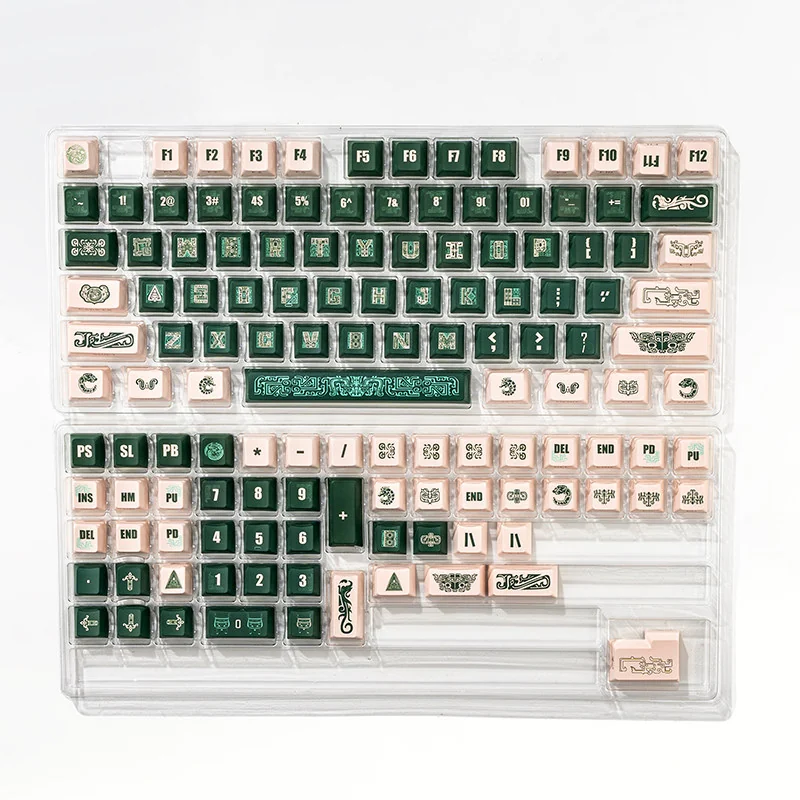 Detailed texture view of Ancient Bronze Cherry Keycap Exquisite Ancient design and material