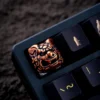Copper Qilin Keycap side profile showing Cherry profile