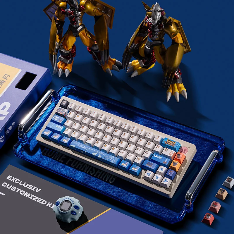 Digimon Odyssey Cherry Keycap Nostalgic hero image featuring Digimon Keycap Set