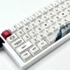 Close-up of Divine Realm keycaps showcasing intricate dye-sublimated legends.