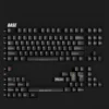 Side profile of Tactical PBT keycaps showing their Cherry profile height and durability.