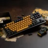 Erosion Battle-Damaged Rust Cherry Unique hero image featuring Erosion Battle-Damaged Rust Keycap Set