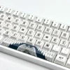 Full view of the Divine Realm keycap set layout, highlighting celestial themes.