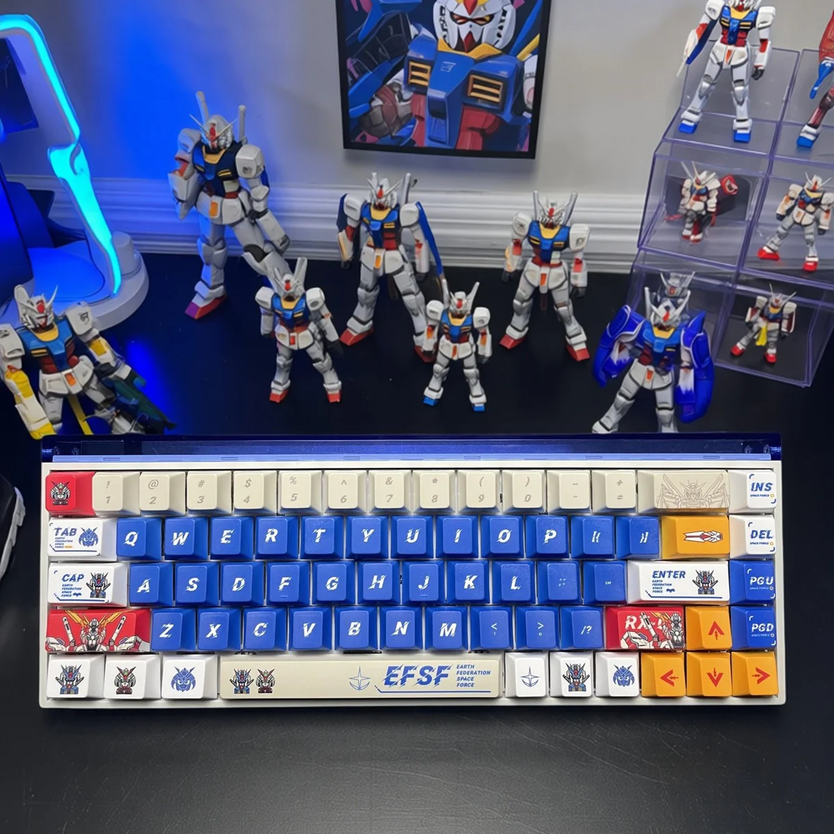 Gundam V2 Keycap Set Mecha Keyboard product image