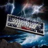 MARVEL Thor PBT Keycap Set on mechanical keyboard