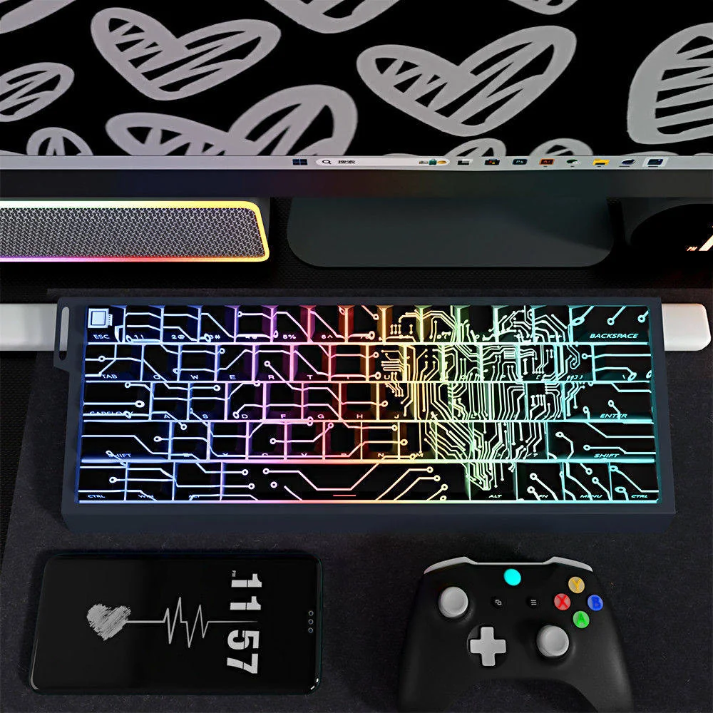 Microchip Pbt Keycap Set Side Lit Legends product image