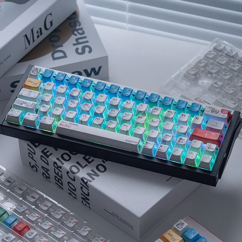 Mobile Suit Gundam RX-78-2 Iconic Gundam RX-78-2 hero image featuring RX-78-2 Gundam Keycap Set