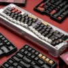 Side profile of Red Fox Cherry Keycap Premium PBT striking Red showing keycap set shape and fit