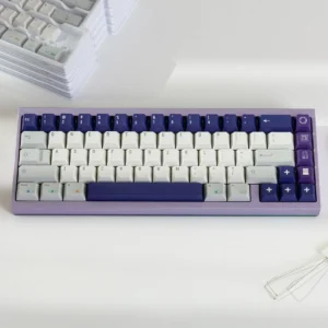 Retro Camera PBT Keycap Set on mechanical keyboard
