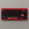 Tactical PBT Keycap Set on a mechanical keyboard, showcasing military-inspired design.