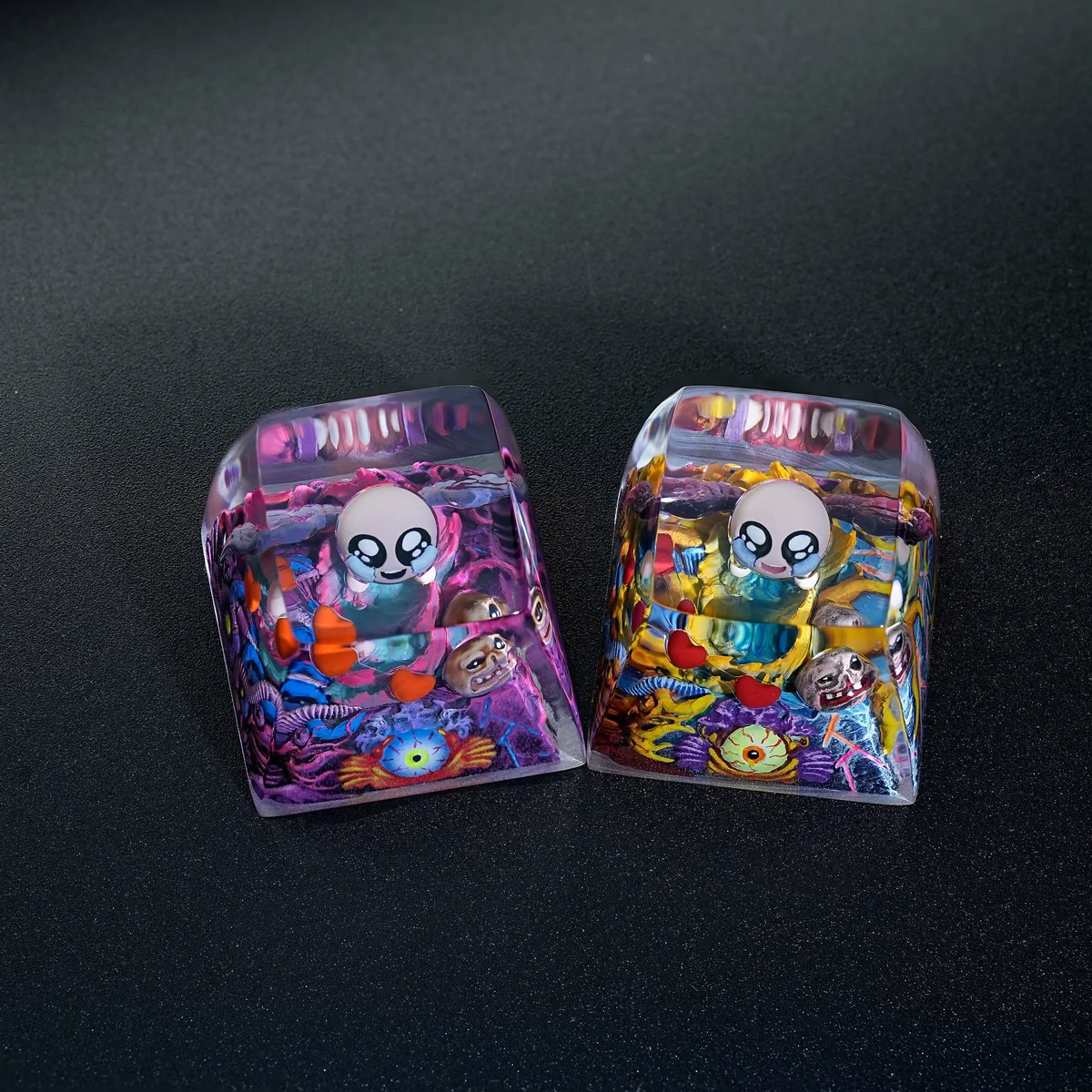 The Binding Of Isaac Keycap Flame Yellow product image