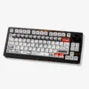 Close-up of Vigilance Observer Cherry Keycap Sleek PBT highlighting details and finish