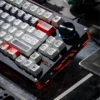 Detailed texture view of Vigilance Observer Cherry Keycap Sleek PBT design and material