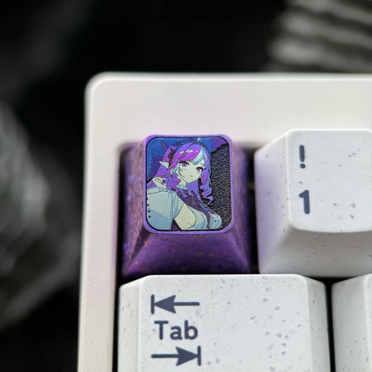 Zenless Zone Zero Vivian Banshee Titanium Keycap Keyboard product image