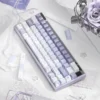 Full 144-key layout of Ethereal Butterfly PBT Keycap Set, showing comprehensive compatibility