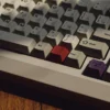 Full layout of 155 Retro Russian PBT Cherry profile keycaps