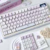 Artistic Ghost Haha Series Playful ghost theme installed on a mechanical keyboard setup
