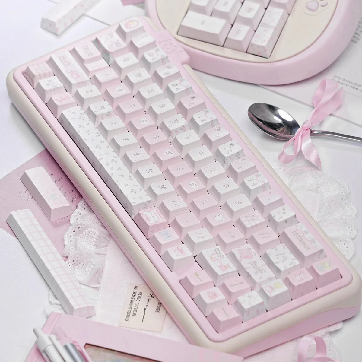 Ballet Poetry Keycap Set Cherry Profile Elegance product image