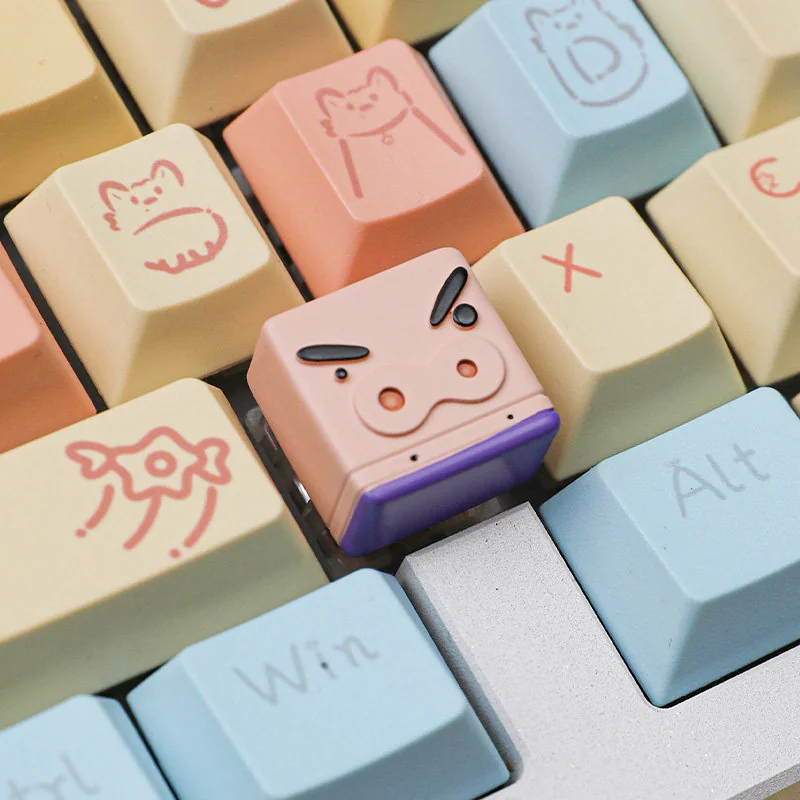 Buriburizaemon ESC keycap side profile