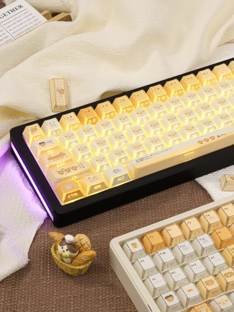 Detailed view 8 of Burnt Toast Series Keycap Unique Burnt Toast PBT