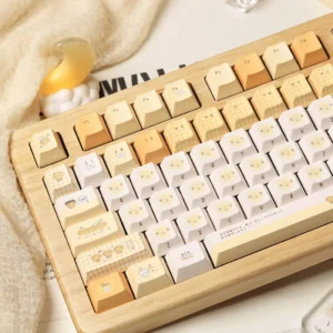 Detailed view 9 of Burnt Toast Series Keycap Unique Burnt Toast PBT