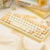 Burnt Toast Series Keycap Unique Burnt Toast PBT hero image featuring Burnt Toast Keycap Set