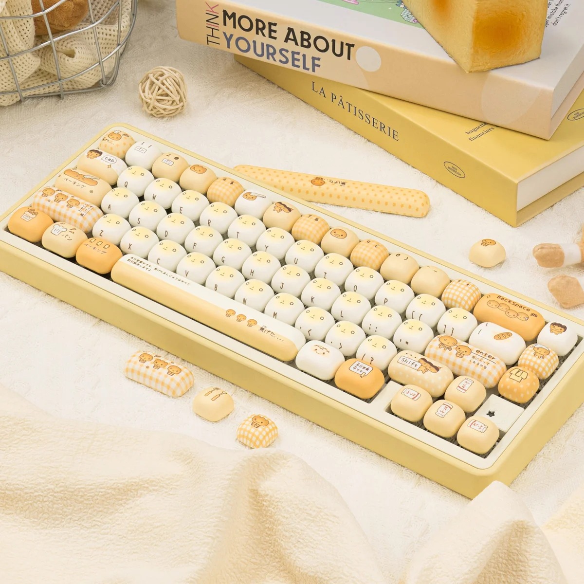 Burnt Toast Series Keycap Unique Pbt product image