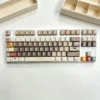 Detailed texture view of Cassette Gentleman Cherry Keycap Unique design and material