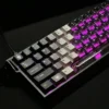 Detailed view of the Cherry profile Knight keycaps