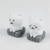 Chiikawa Joke Bear crying artisan keycap on mechanical keyboard