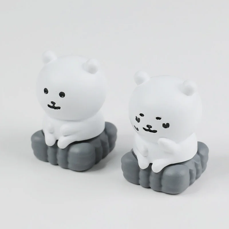 Chiikawa Joke Bear crying artisan keycap on mechanical keyboard