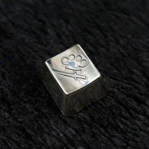 Detailed texture view of Counter-Strike CSGO In-Game Item Premium silver design and material