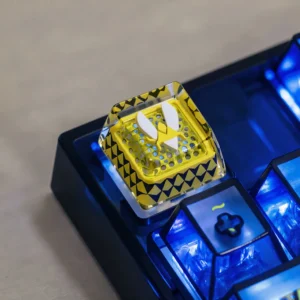 CSGO Team Vitality Luminous Resin Keycap for mechanical keyboard