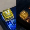 CSGO Team Vitality keycap glowing brightly on a gamer's setup