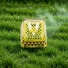 Detail shot of hollowed-out resin keycap for backlighting