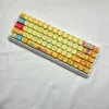 Durable PBT material texture of SpongeBob themed keycaps