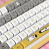 Dog themed keycaps showing dye-sublimation quality