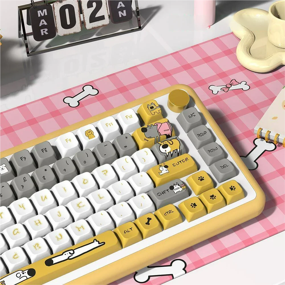 Ergonomic MDA profile keycap for comfortable typing