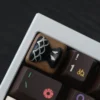 Fish Bone Tail artisan keycap option for a playful custom keyboard accent