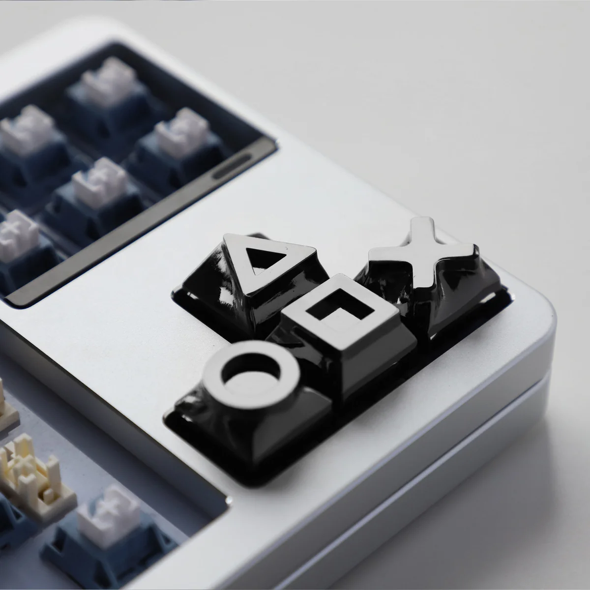 Gaming Console Keycaps Piano Black Set product image