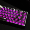 Knight keycap set layout displaying keycap variety and design