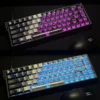 Knight PBT PC Translucent Keycap Set for mechanical keyboards