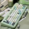 Textured surface of PBT Literary Quest keycap, emphasizing durability