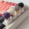 Xavier game character keycap, Love and Deepspace series, detailed clay art